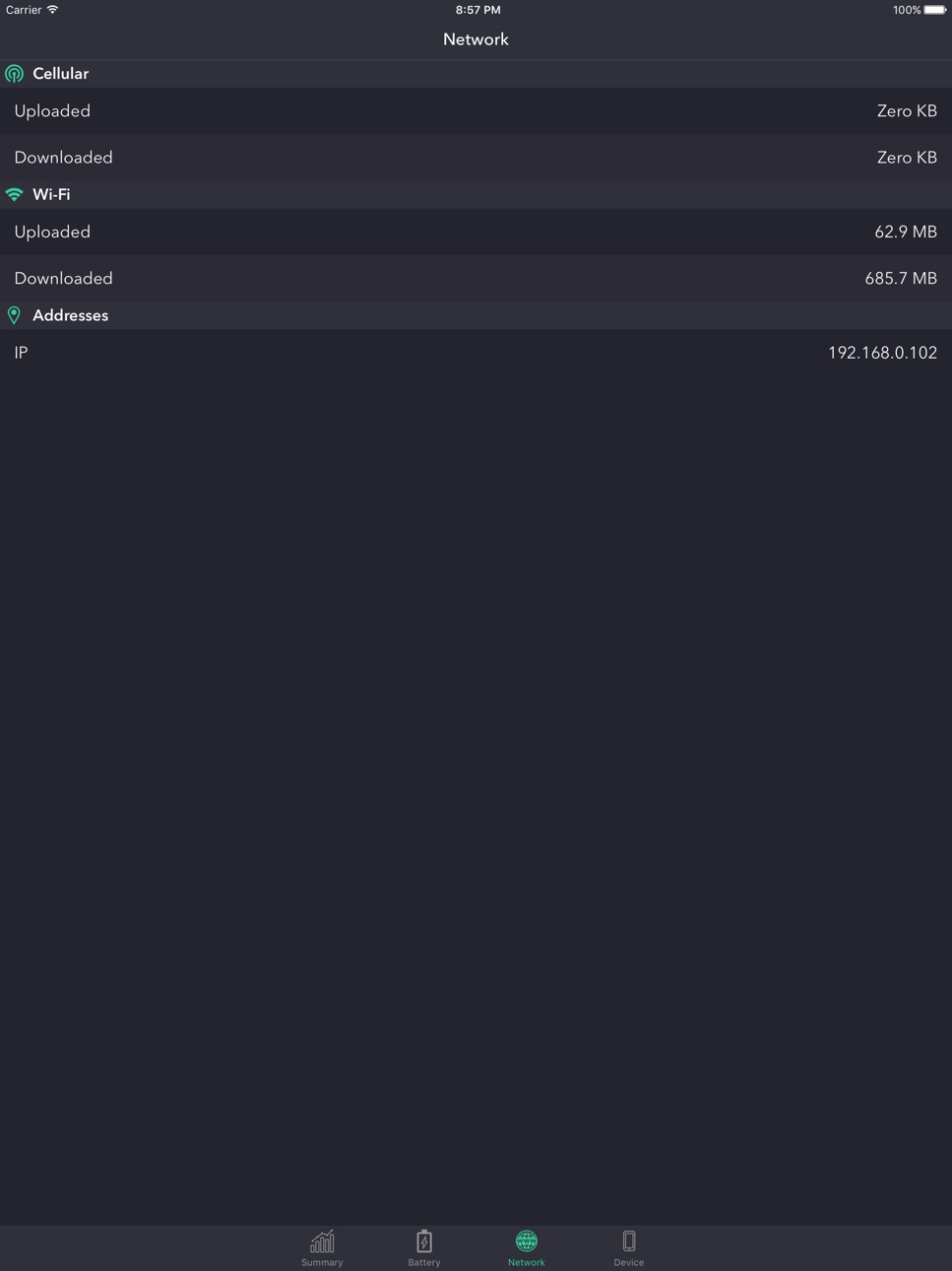 iPad screenshot