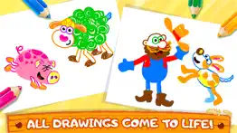 bini coloring & drawing games iphone screenshot 4