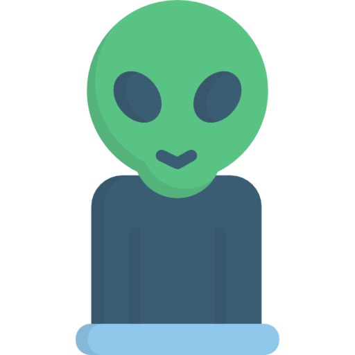 Alien Stickers - Outer Space icon