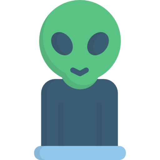 Alien Stickers - Outer Space