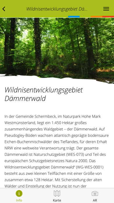 How to cancel & delete Wildnisgebiete NRW from iphone & ipad 3