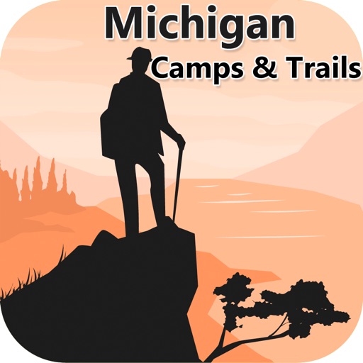 Michigan Camps & Trails,Parks icon