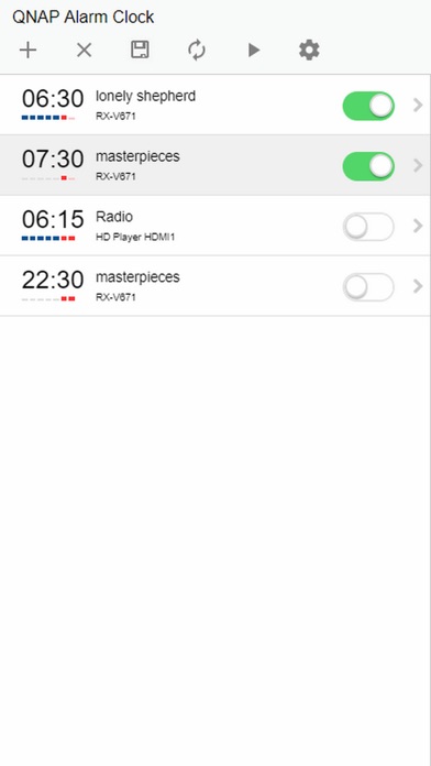 QNAP Alarm Clock screenshot 2