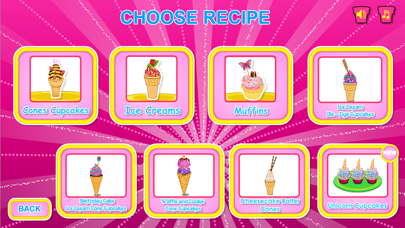 アイスクリームコーンのカップケーキ - お料理ゲームのおすすめ画像8