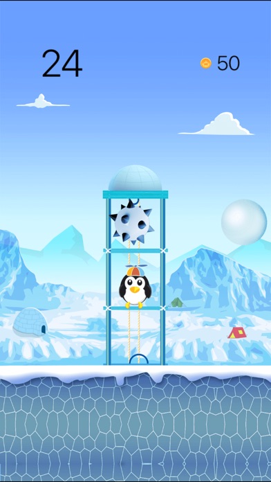 Penguin Leaps Elevator screenshot 2