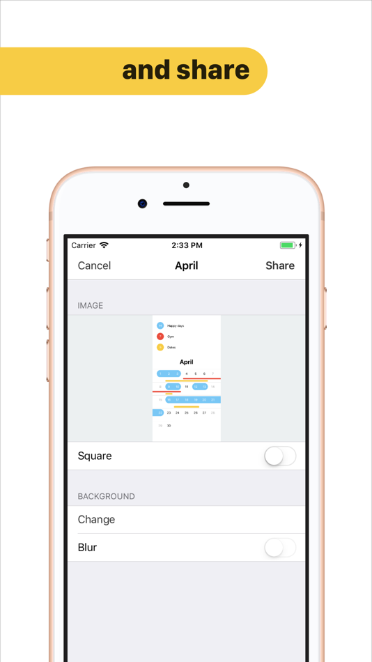 #4. Cal Marker (iOS) By: Dolphin and Mermaid