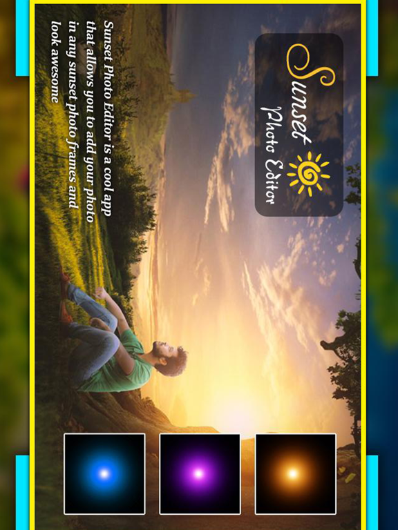 Screenshot #4 pour Sunset Photo Editor