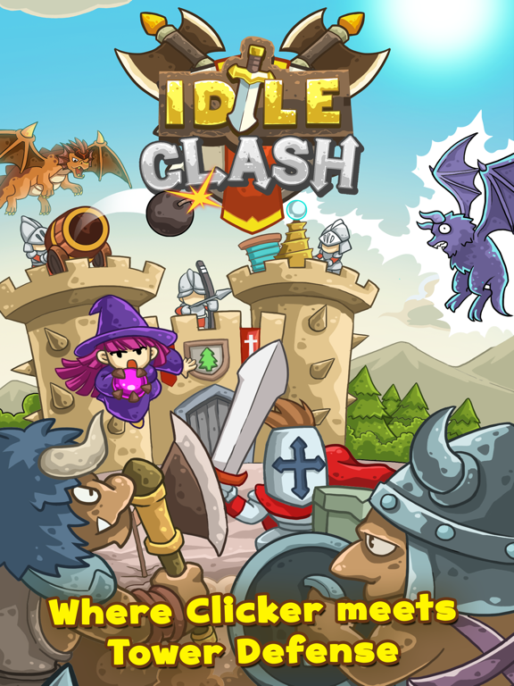 Screenshot #1 for Idle Clash - Frontier Defender