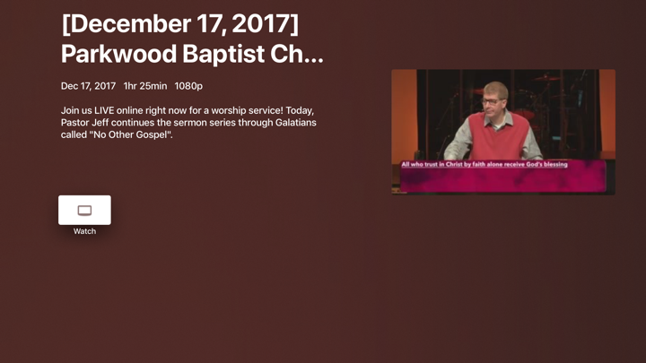 Screenshot #2 pour Parkwood Baptist Church