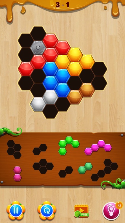 Wood Hexa Block Puzzle
