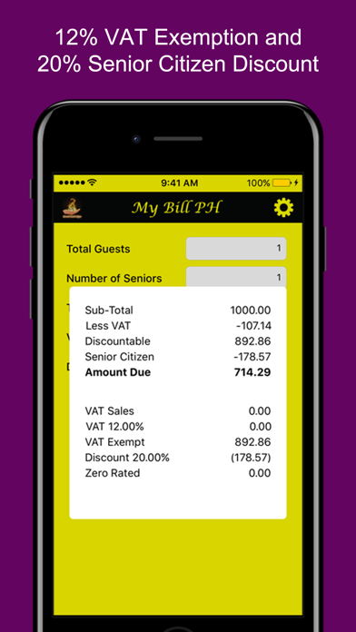 Screenshot #3 pour My Bill PH - R.A. No. 9994