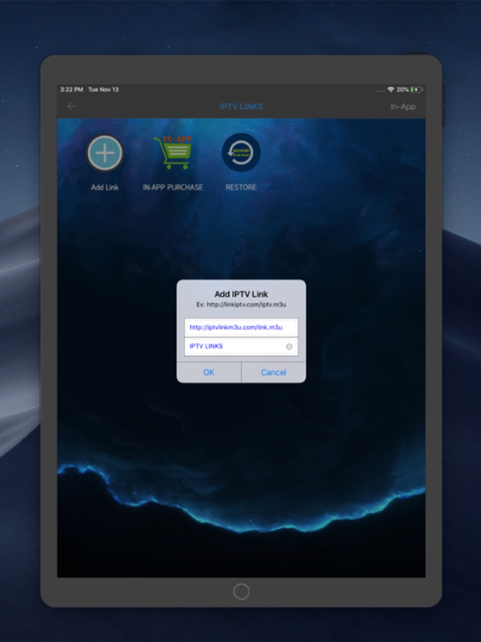 iPad screenshot