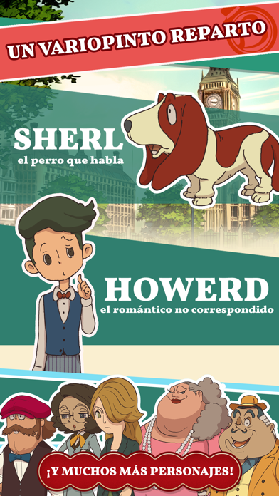 Misterioso viaje de Layton screenshot 3