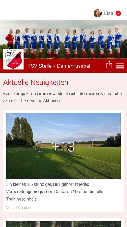 TSV Stelle - Damenfussball