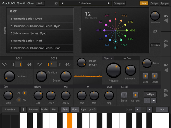 Screenshot #5 pour AudioKit Synth One Synthesizer