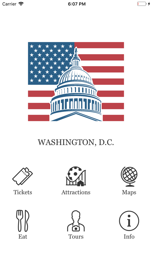 Washington D.C. - Travel Guide - 1.0 - (iOS)