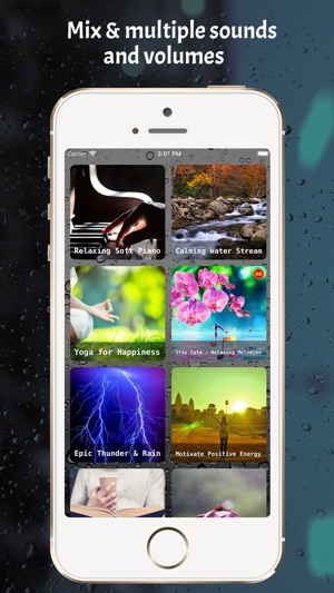 Dark Sky Relaxing Rain Sounds
