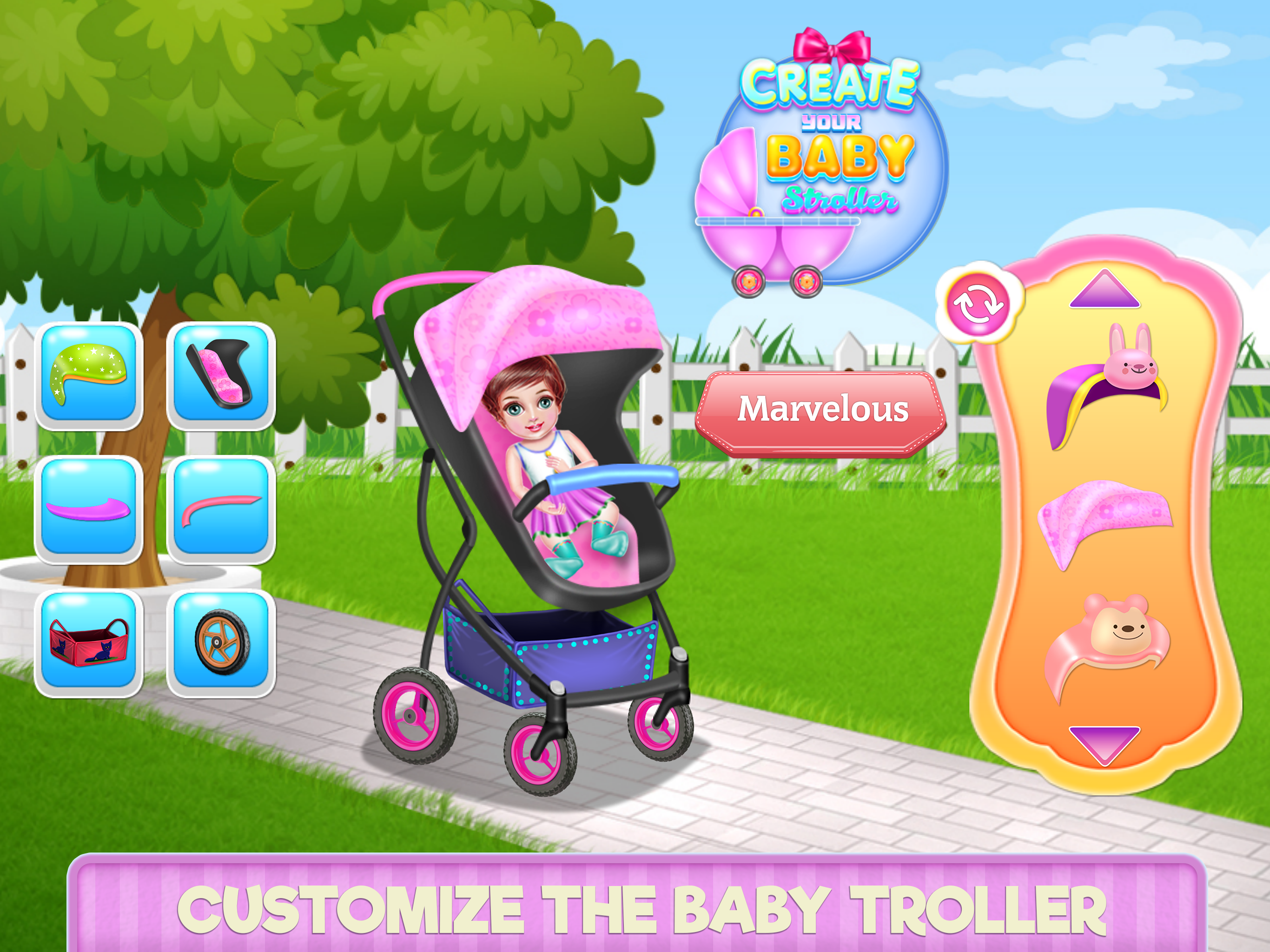 Create Your Baby Stroller screenshot 10