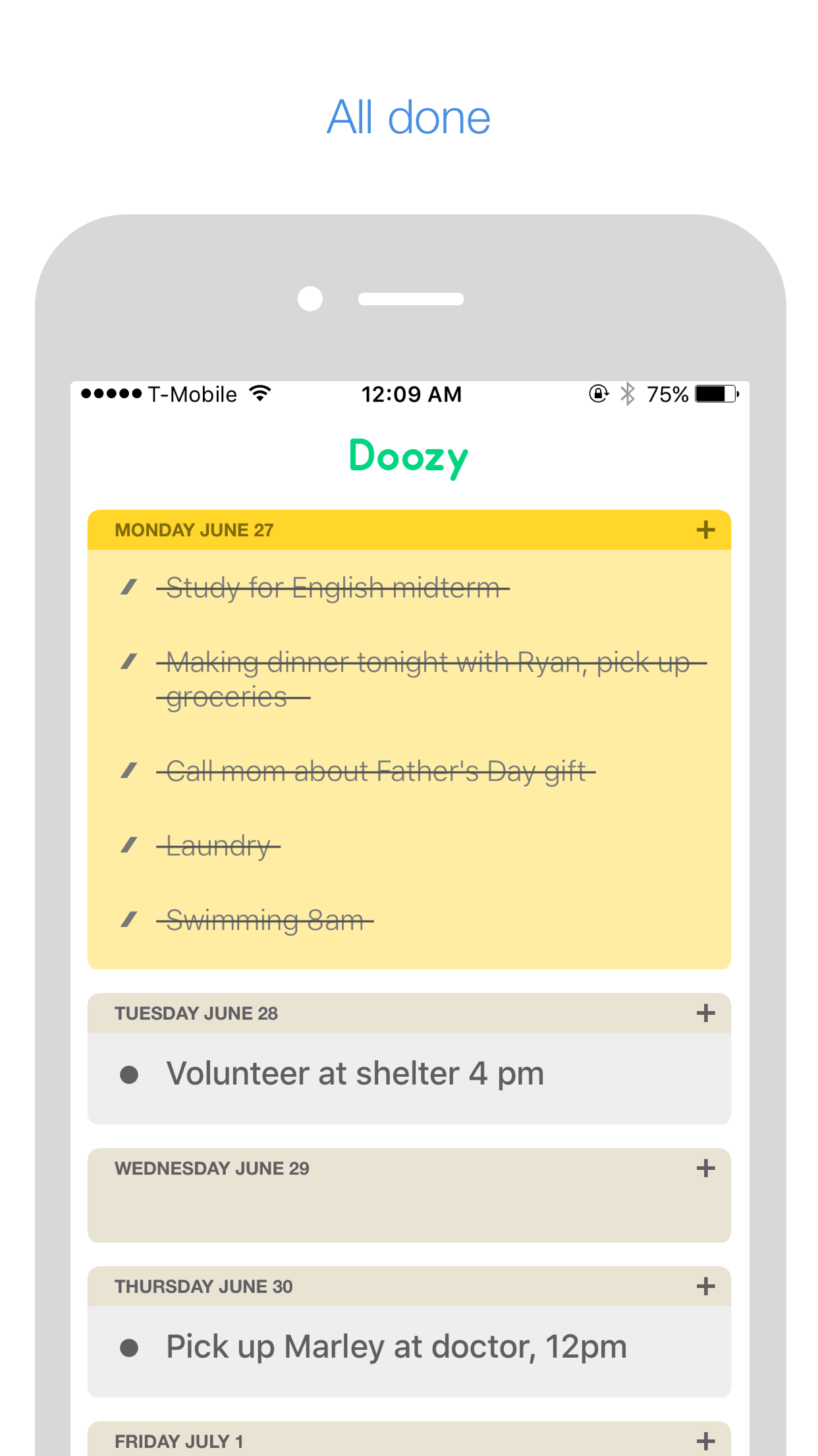 Doozy - Daily To Do's