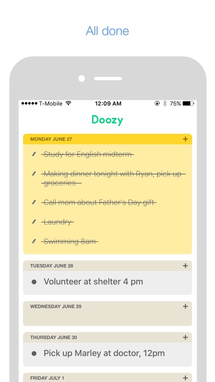 Doozy - Daily To Do's screenshot-4