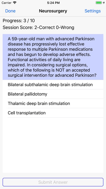 Neurosurgery Board Review screenshot-4