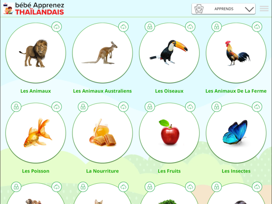 Screenshot #5 pour Bébé Learn - THAI