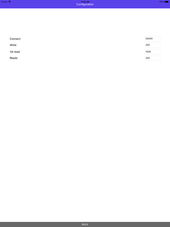 Screenshot #5 pour TERTIUM BLE RFID Test