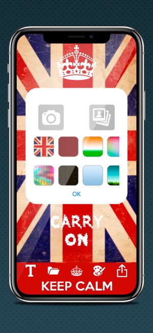 Keep calm and carry on maker(圖4)-速報App