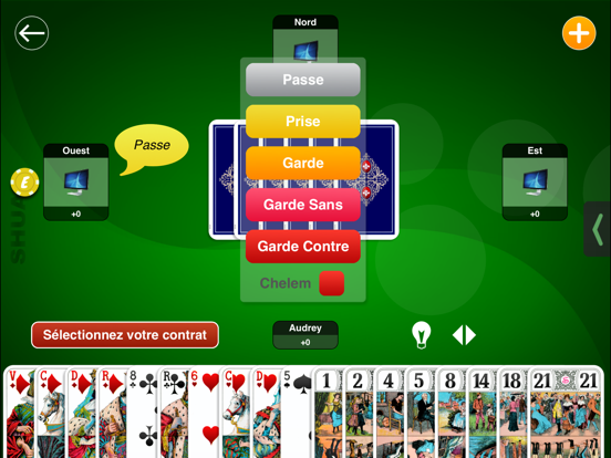 Screenshot #6 pour Jeu de Tarot SHUA pour iPad