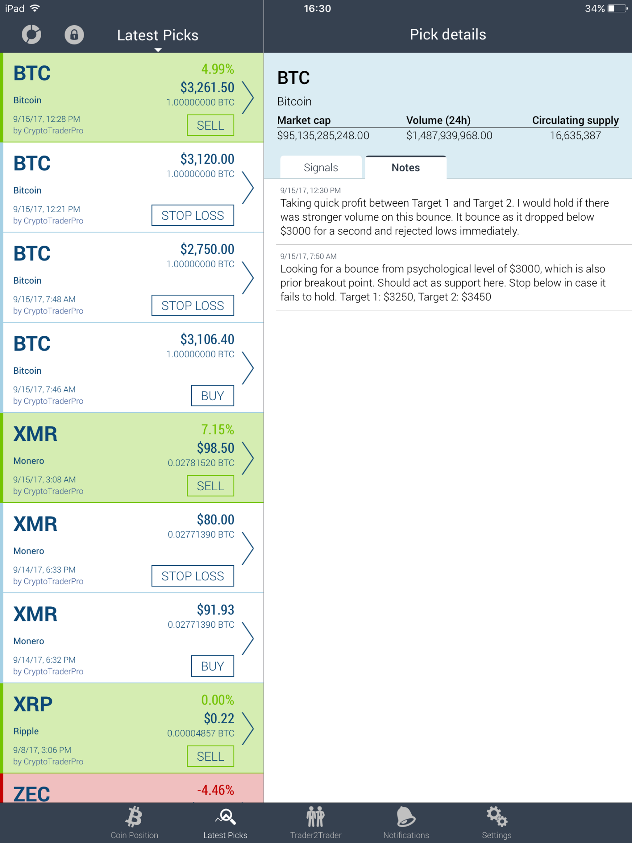 Crypto Trader Pro: Live Alerts screenshot 9