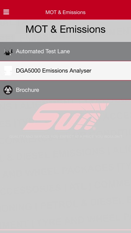 Sun from Snap-on App