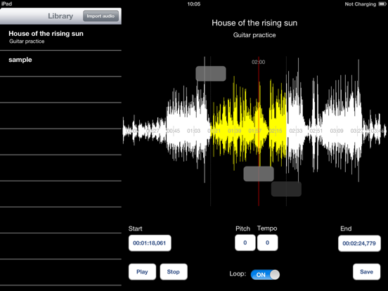 Screenshot #4 pour Audio Speed Changer Lite