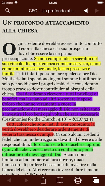 Opere di Ellen G. White screenshot-3