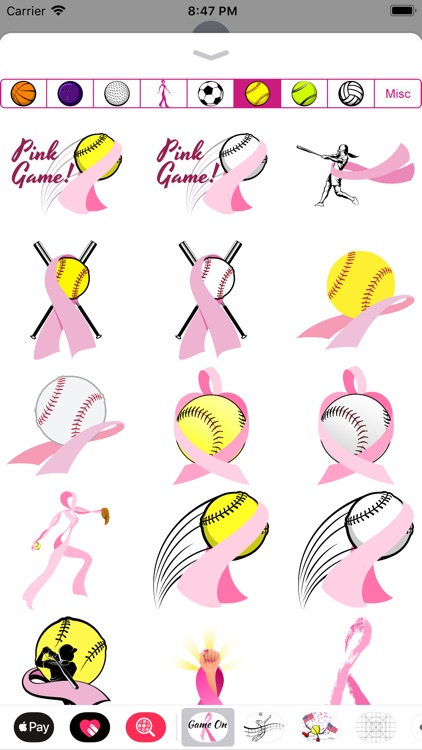 Breast Cancer Sport Ribbons screenshot-5