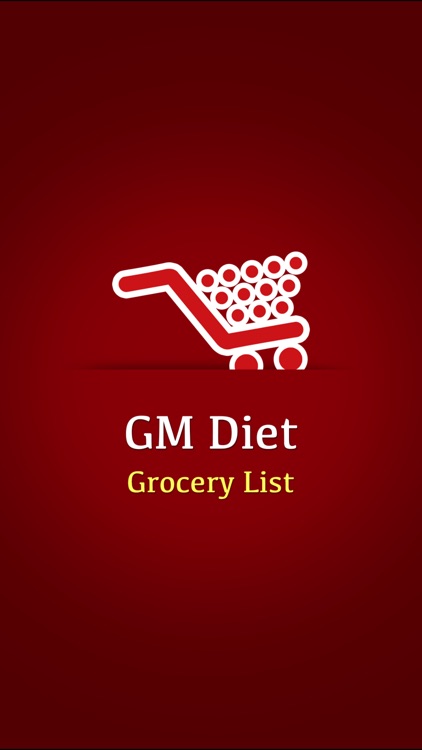 GM Diet Grocery List