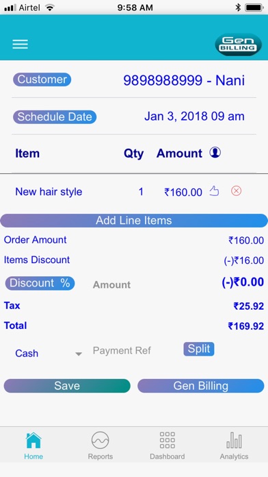 Gen Billing screenshot 4