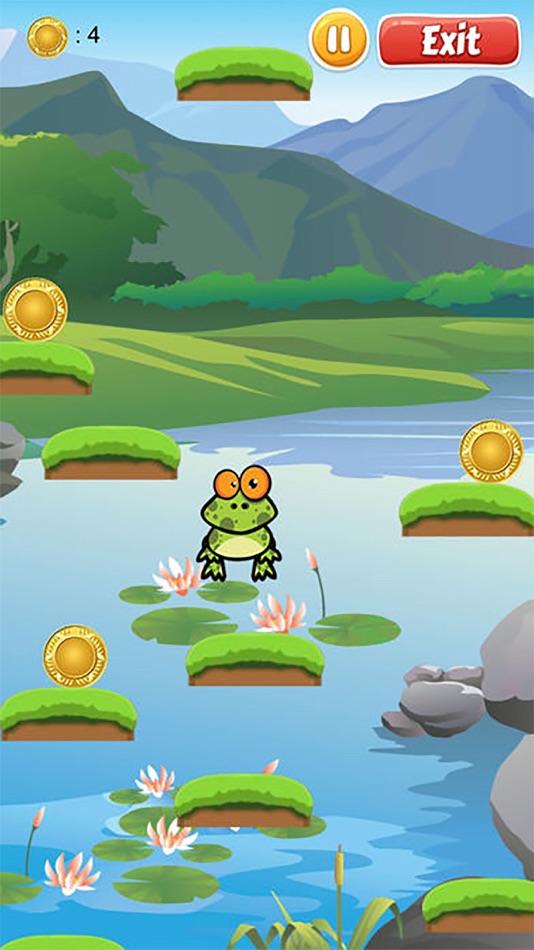 #1. Frog jump games (iOS) 由: Surasak Khanchaiyaphum