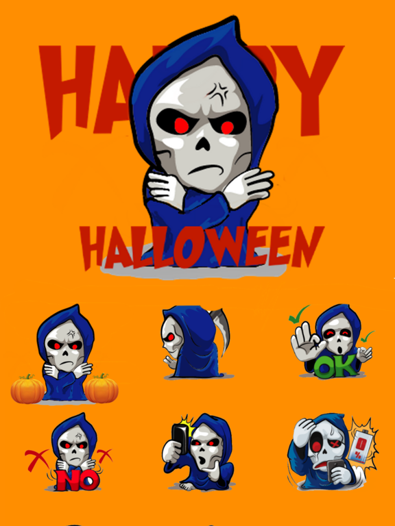 Halloween Reaper iPad screenshot