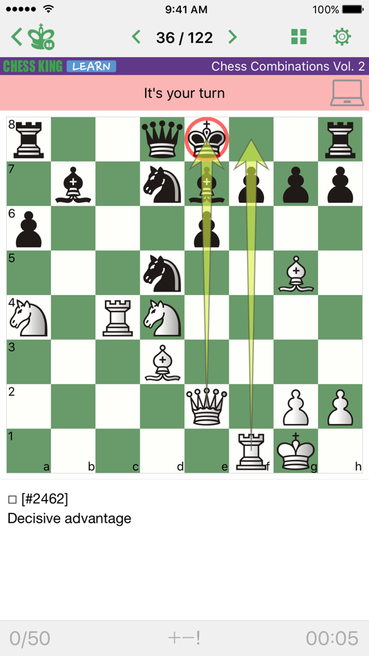 #1. Chess Combinations Vol. 2 (iOS) 由: Chess King