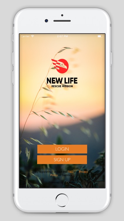 New Life Rescue Mission App