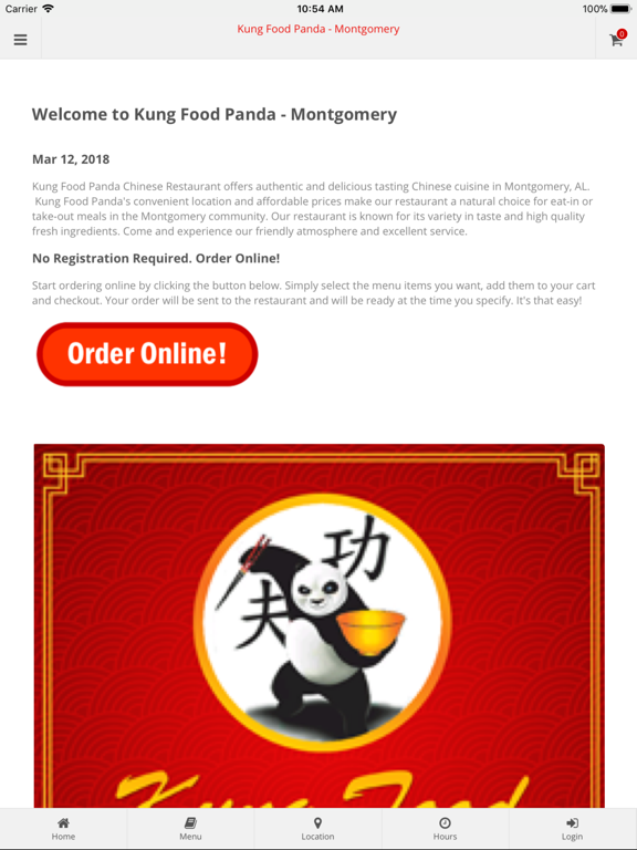 Screenshot #4 pour Kung Food Panda Montgomery