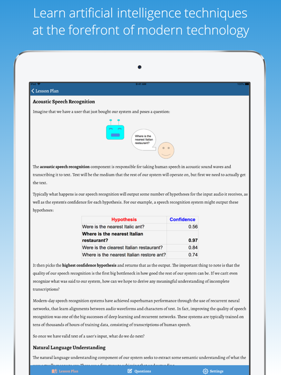 Screenshot #4 for Artificial Intelligence School