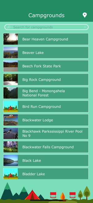 West Virginia Camping(圖2)-速報App