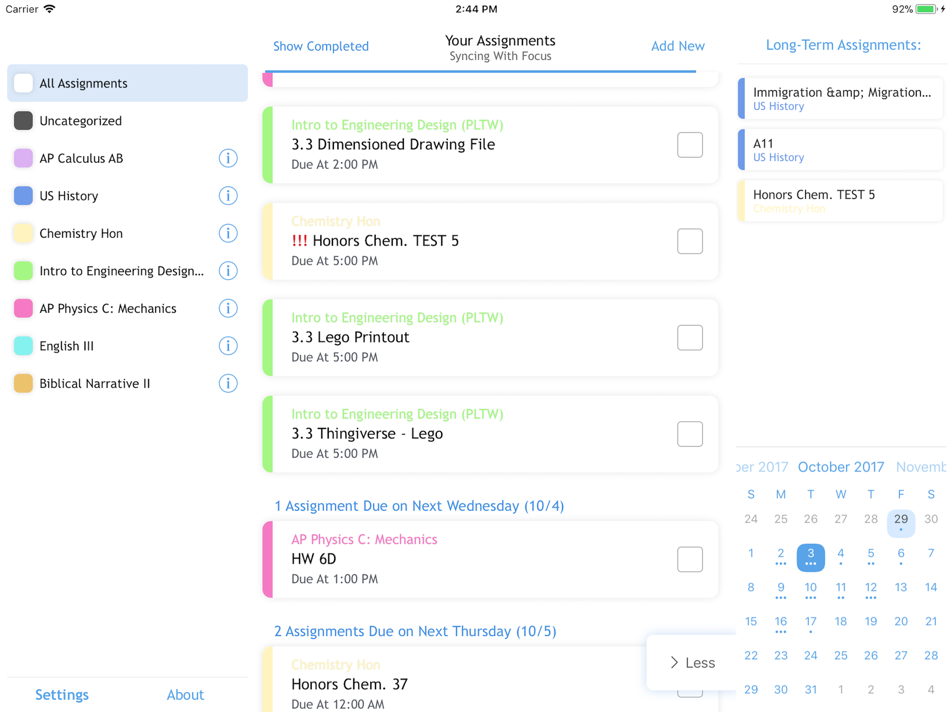#2. Assignist (iOS) By: Instaboard Ltd.