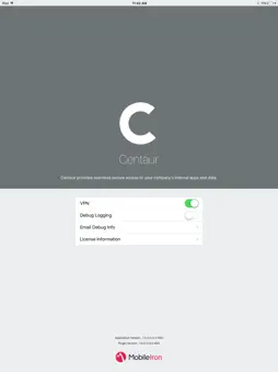 MobileIron Centaur screenshot 2
