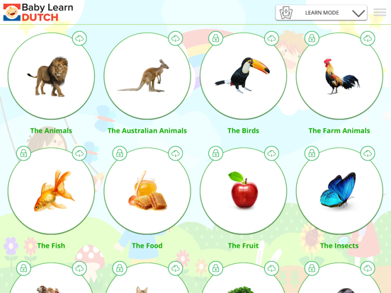 Baby Learn - DUTCH iPad screenshot