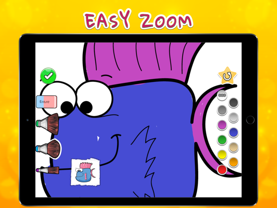Coloring Your Ocean iPad screenshot 5 - Games app