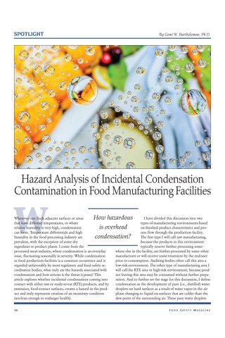 Скриншот из Food Safety Magazine