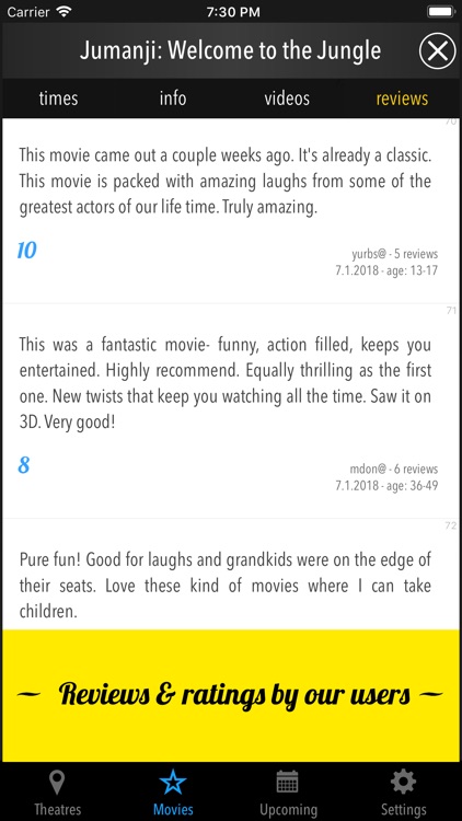 Movie Clock screenshot-3