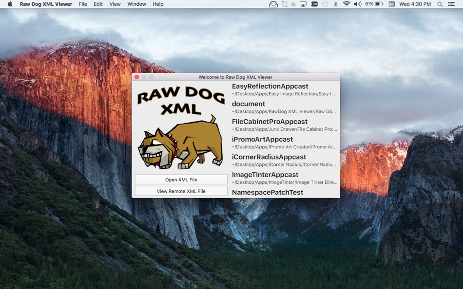 Raw Dog XML Viewer - 1.9 - (macOS)